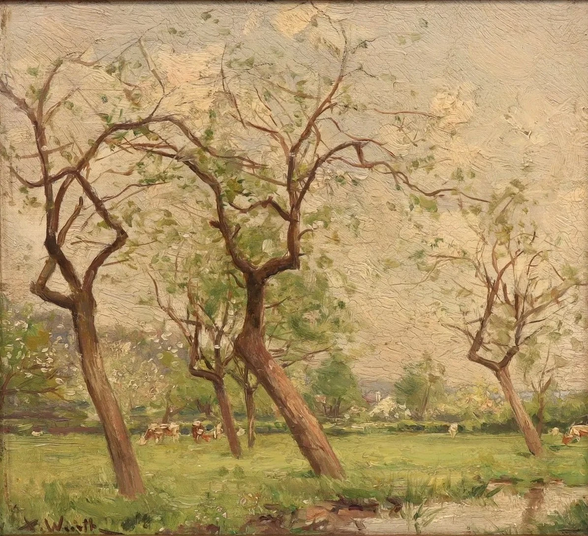 1869-Xavier Wurth - Frutteto
